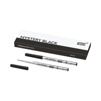2 recambios para bolígrafo, Mystery Black – Fino