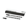 2 recambios para bolígrafo roller LeGrand, Mystery Black – fino