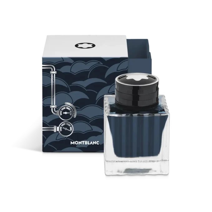 Botella de tinta Meisterstück Around the World in 80 Days, azul carbón – 50 ml