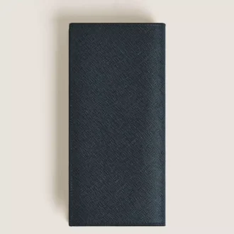 Cartera Sartorial 14cc con bolsillo con cremallera