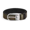 Cinturón reversible Horseshoe de 30 mm en piel granulada Cinturón reversible Horseshoe de 30 mm en piel granulada