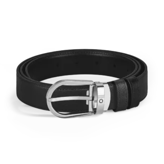 Cinturón reversible Horseshoe de 30 mm en piel Sartorial
