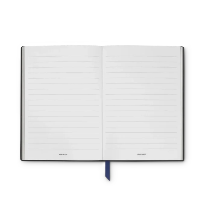 Cuaderno n.º 163 mediano, Meisterstück The Origin Collection, azul – Rayado