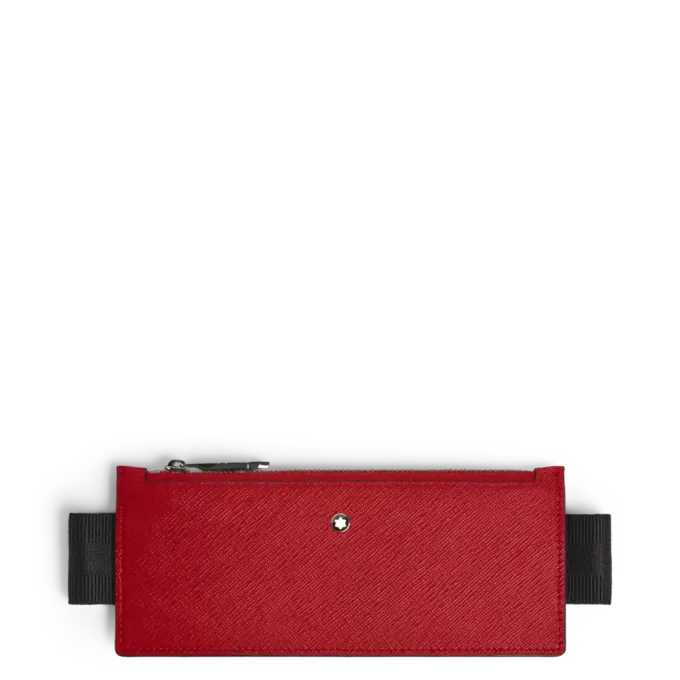 Estuche para bolígrafos Sartorial 2 con cremallera y banda elástica