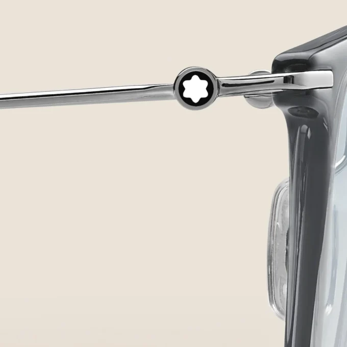 Gafas de sol cuadradas con montura inyectada gris