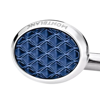 Gemelos Meisterstück Oval Steel Lacquer