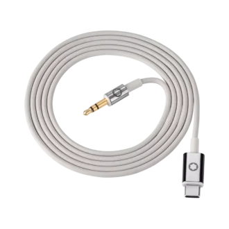 Juego de cables grises para los audífonos Montblanc MB 01