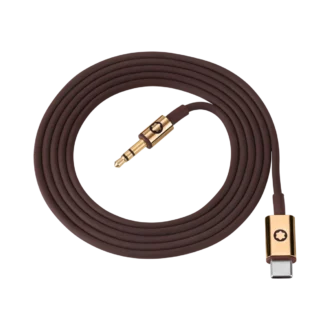 Juego de cables marrón para los audífonos Montblanc MB 01