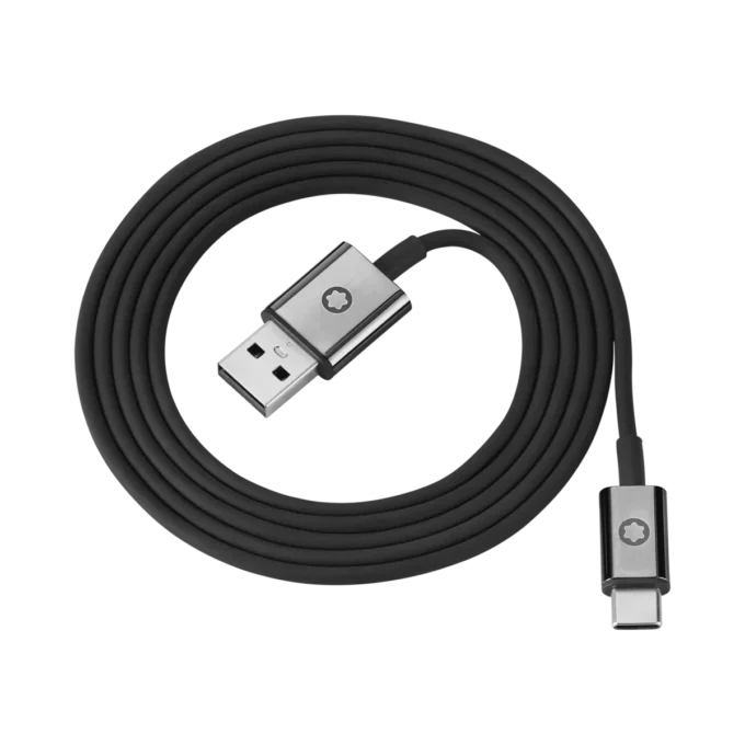 Juego de cables negros para los audífonos Montblanc MB 01
