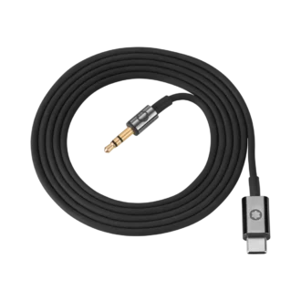 Juego de cables negros para los audífonos Montblanc MB 01