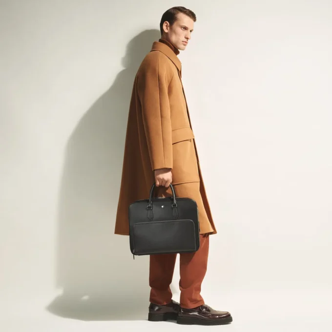 Maletín mediano de sastrería con bolsillo