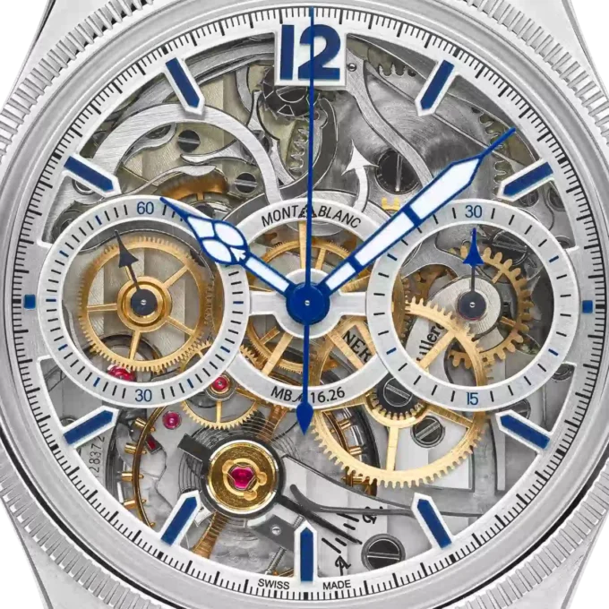 Montblanc 1858 The Unveiled Secret Minerva Monopusher Chronograph Limited Edition – 58 piezas Montblanc 1858 The Unveiled Secret Minerva Monopusher Chronograph Limited Edition – 58 piezas