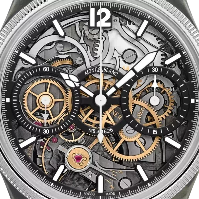 Montblanc 1858 The Unveiled Secret Minerva Monopusher Chronograph Limited Edition – 88 piezas Montblanc 1858 The Unveiled Secret Minerva Monopusher Chronograph Limited Edition – 88 piezas