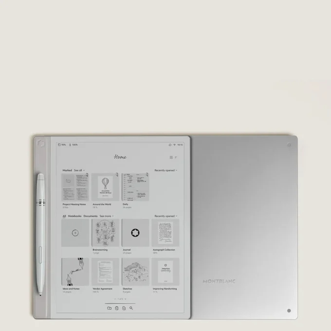 Montblanc Digital Paper Color gris frío