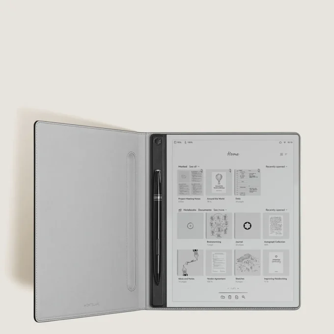 Montblanc Digital Paper color Mystery Black