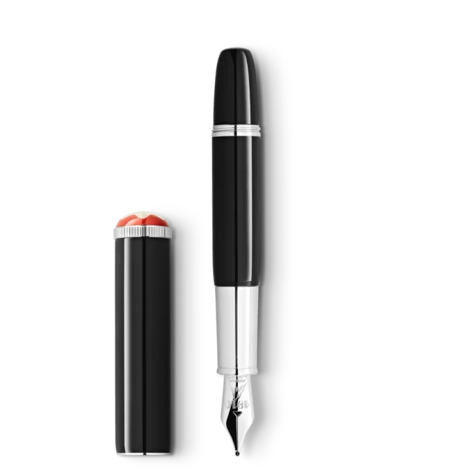 Pluma estilográfica Montblanc Heritage Rouge et Noir «Baby» Edición Especial Negra F