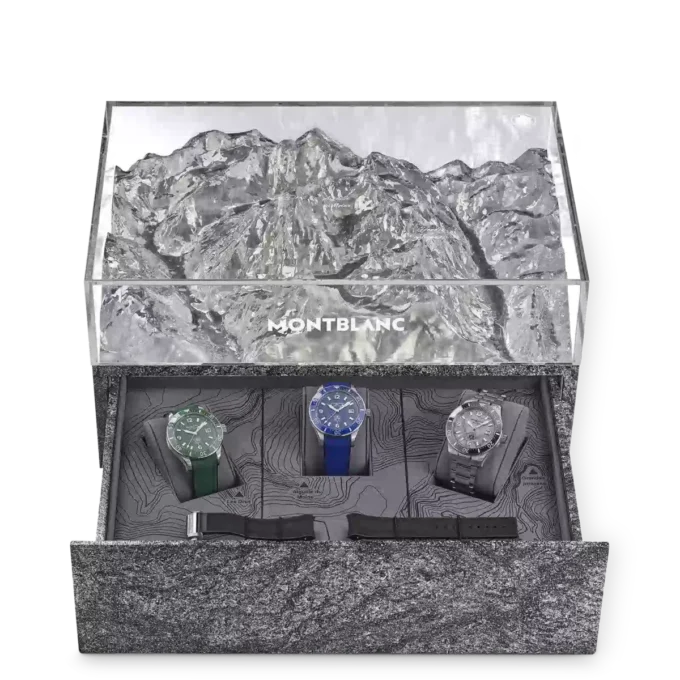Montblanc Iced Sea Automatic Date Coffret Edición limitada: 191 piezas
