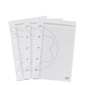 Páginas de planificación diaria de bolsillo