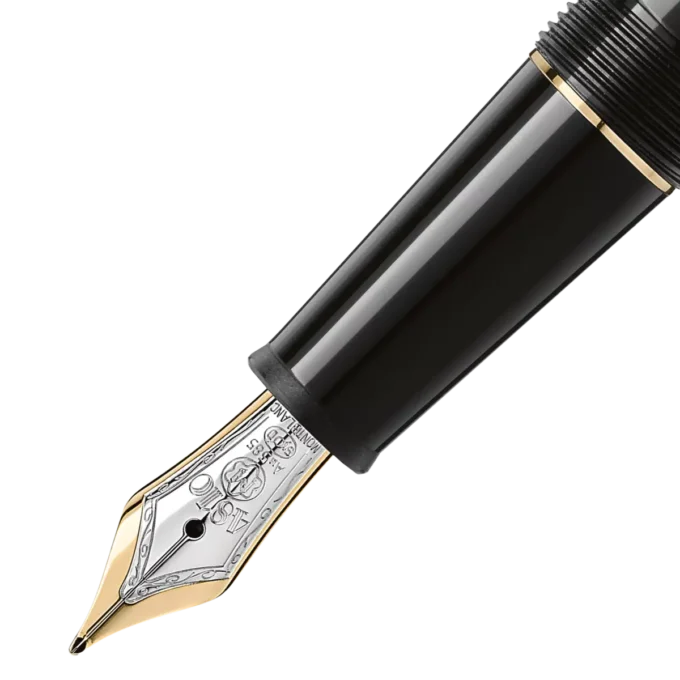 Pluma estilográfica Meisterstück Classique chapada en oro (M)