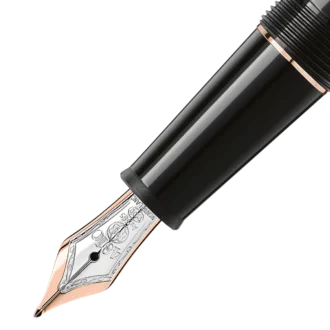 Pluma estilográfica Meisterstück Classique chapada en oro rosa (F)