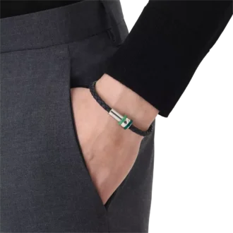 Pulsera Montblanc 1858 Ice Sea verde