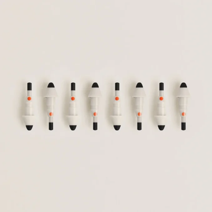 Puntas de repuesto mate para el bolígrafo digital Montblanc color marfil