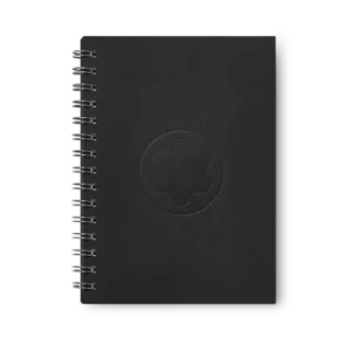 Recambio para cuaderno Envelope n.º 146 pequeño, negro – Calendario de 18 meses