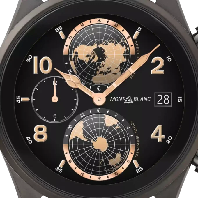 Reloj inteligente Montblanc Summit 3 – Titanio negro