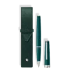 Set con roller PIX Deep Green y estuche para 1 pluma Montblanc Envelope.