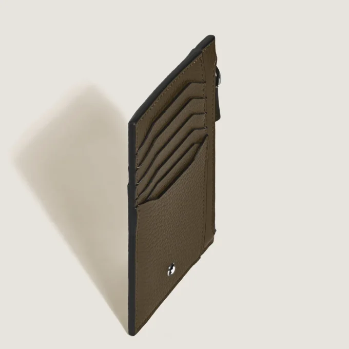 Tarjetero de grano 8 cc con cremallera