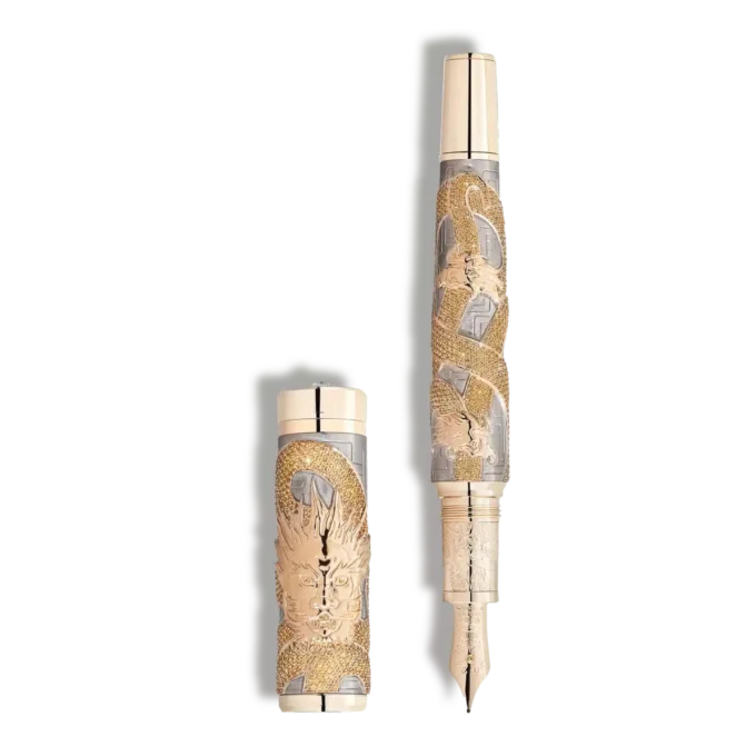 Un viaje entre dragones Edición limitada The Coiling Dragon 8 Pluma estilográfica